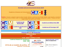 Tablet Screenshot of cuadernosartesanos.org